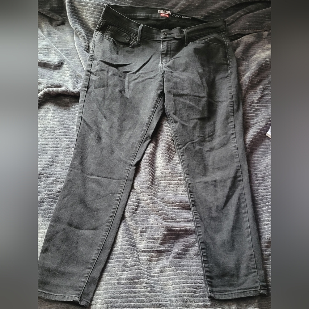 Levi's Womens Charcoal/ Black Chinos Jeans